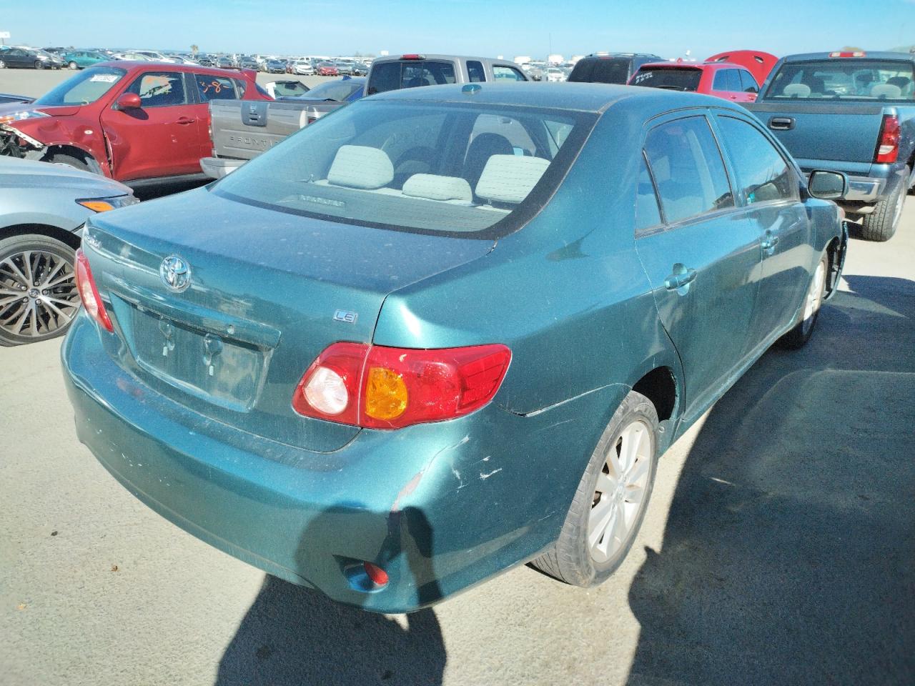 Photo 4 from auction – 2009 TOYOTA COROLLA with VIN 1NXBU40E09Z042430