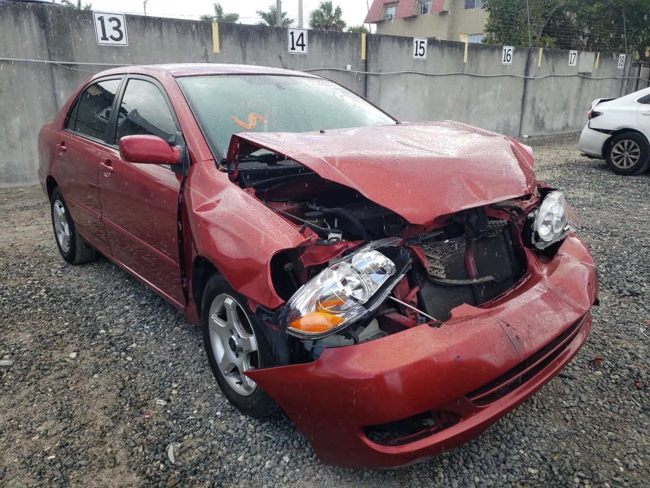 TOYOTA COROLLA CE 2006 with VIN 2T1BR32E86C624376 - Photo from auction