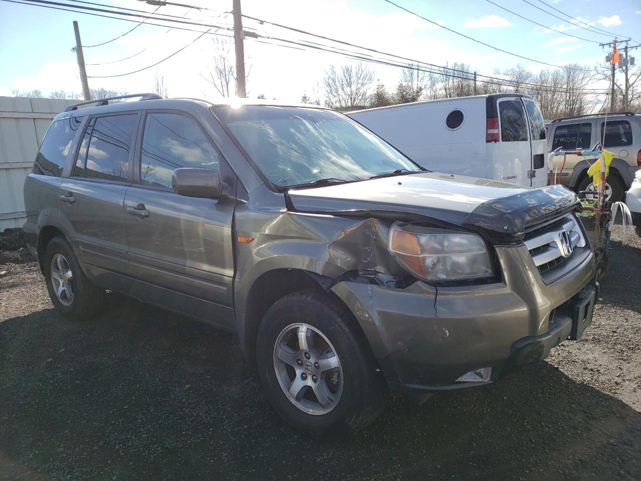 HONDA PILOT EXL 2008 z numerem VIN 5FNYF185X8B010281 - Zdjęcie z aukcji