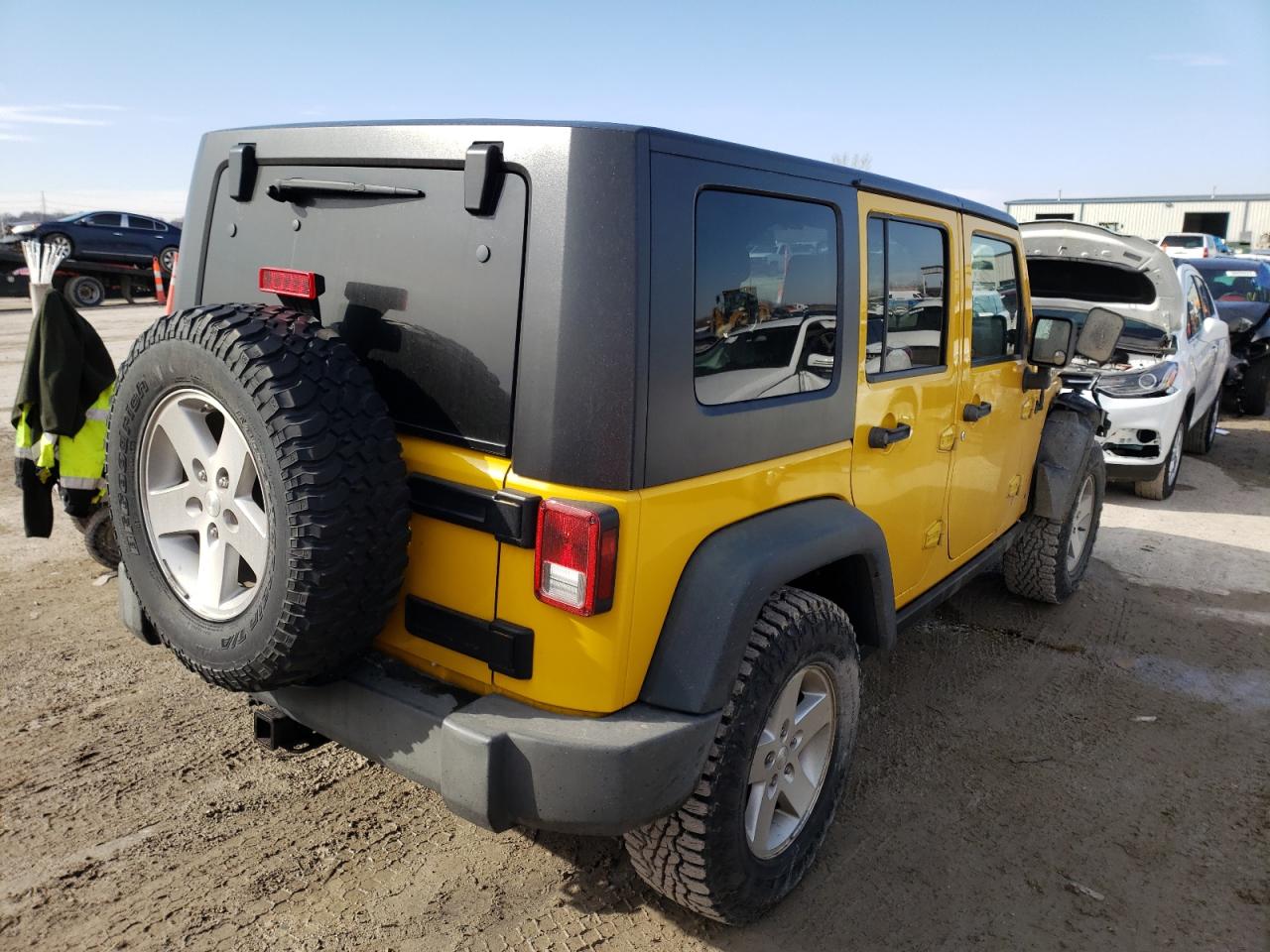 Photo 4 from auction – 2008 JEEP WRANGLER U with VIN 1J4GA69138L571061