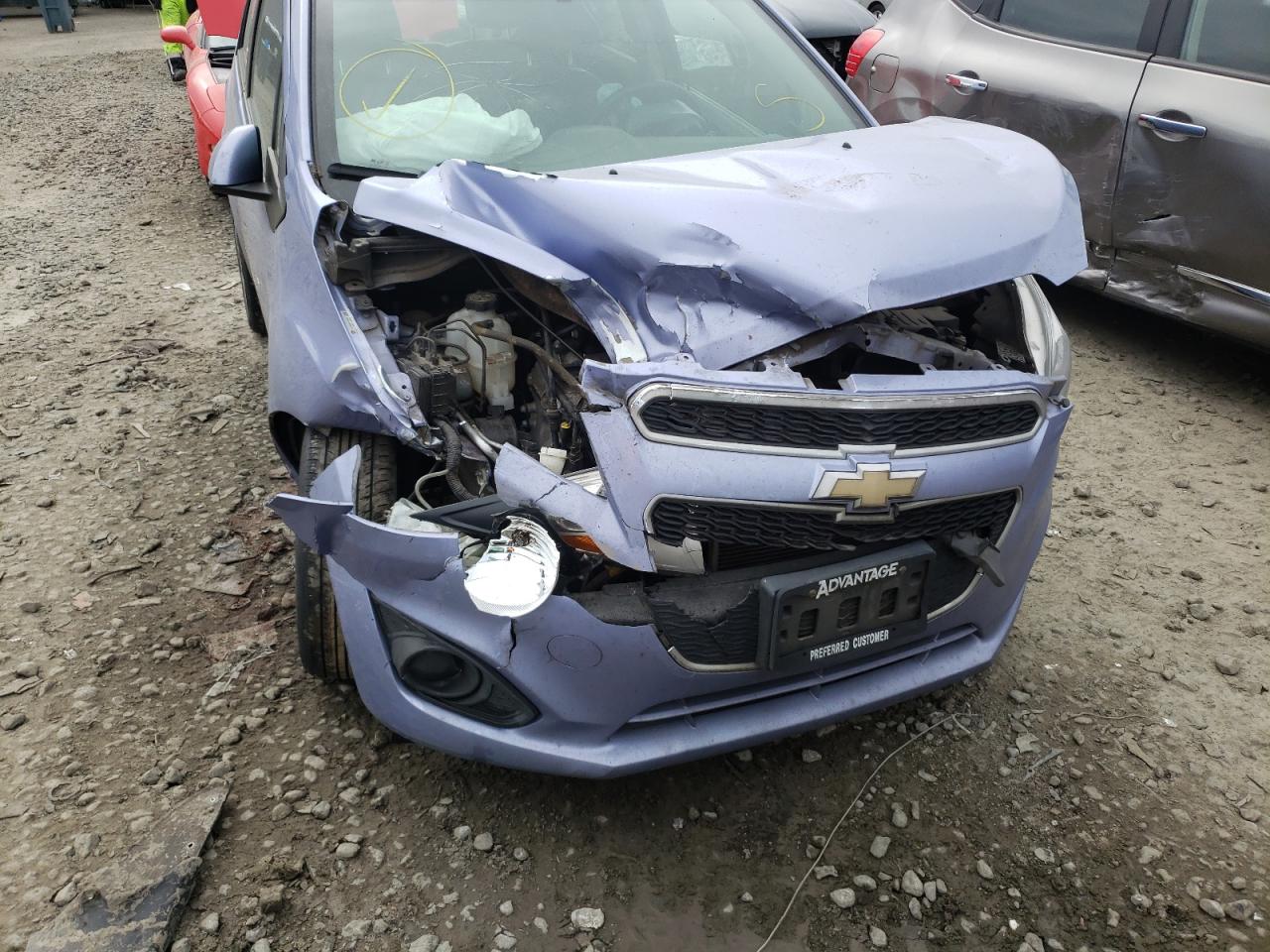 Photo 9 from auction – 2015 CHEVROLET SPARK 1LT with VIN KL8CD6S92FC755683