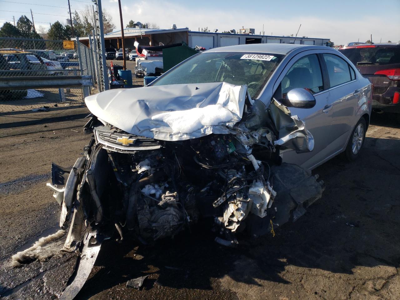 Photo 2 from auction – 2020 CHEVROLET SONIC LT with VIN 1G1JD5SB4L4110155
