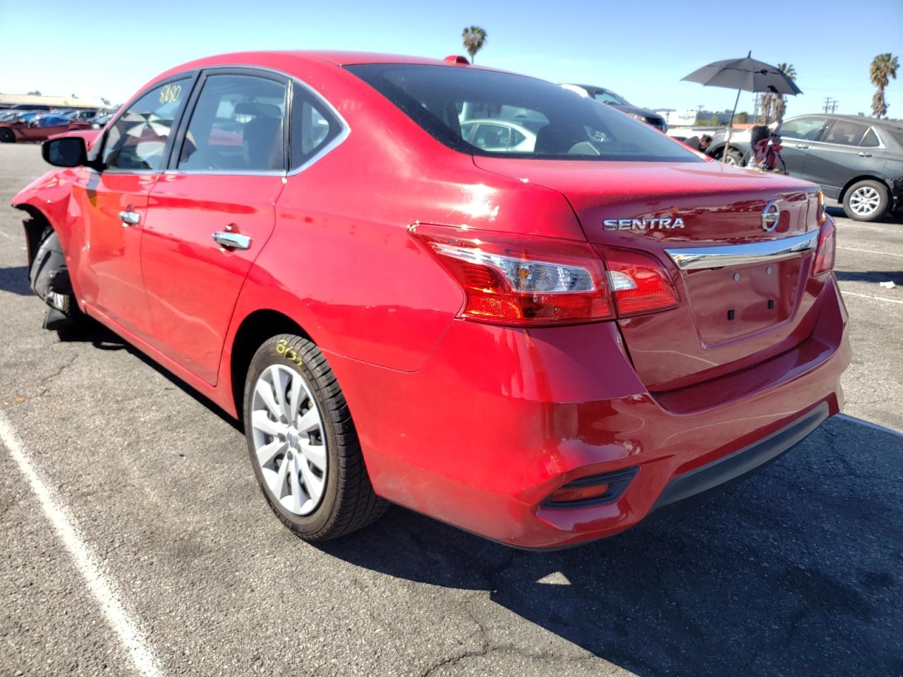 Photo 3 from auction – 2017 NISSAN SENTRA S with VIN 3N1AB7AP1HY282902