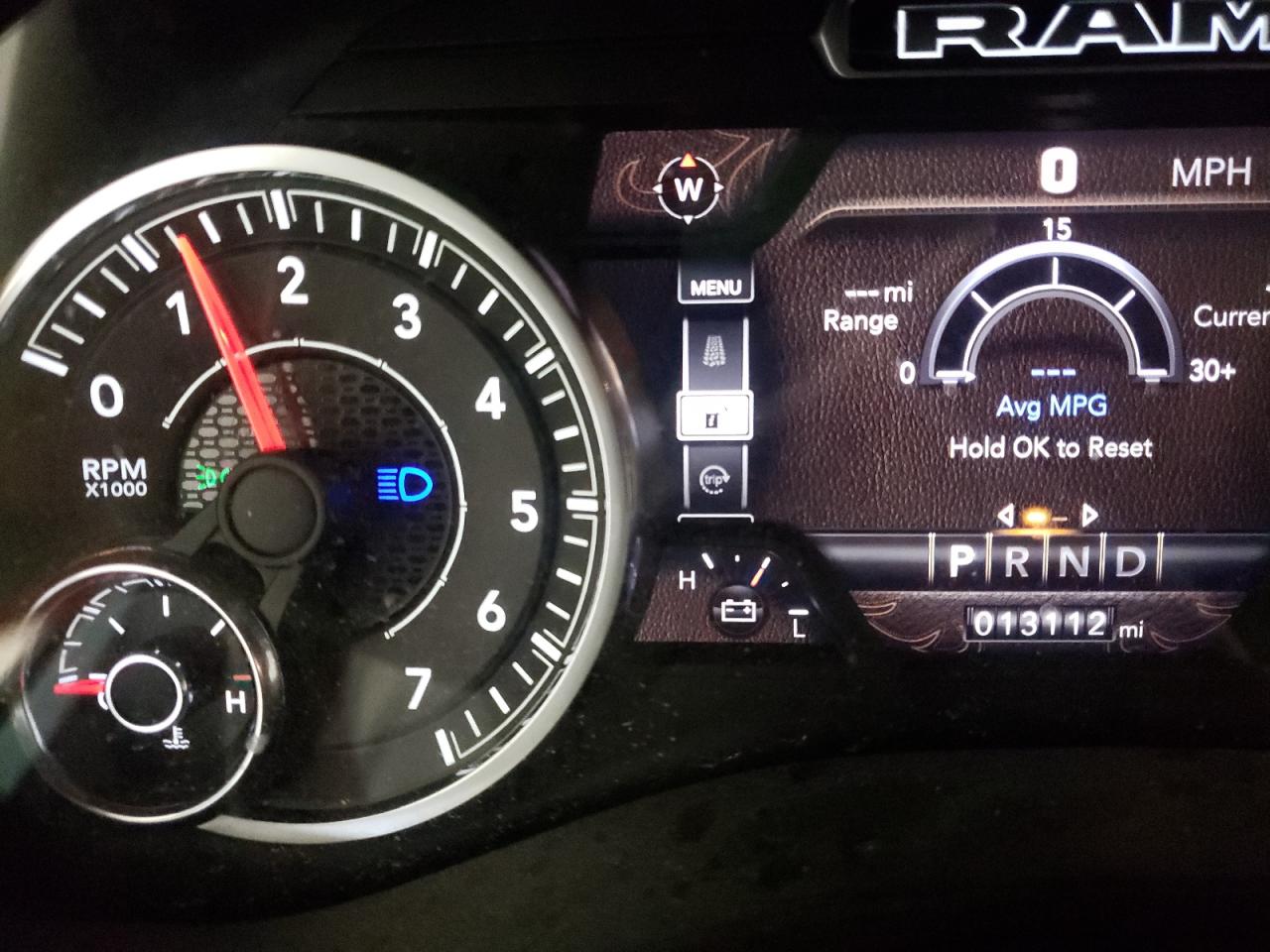 Photo 8 from auction – 2021 RAM 1500 BIG H with VIN 1C6SRFFT1MN579681
