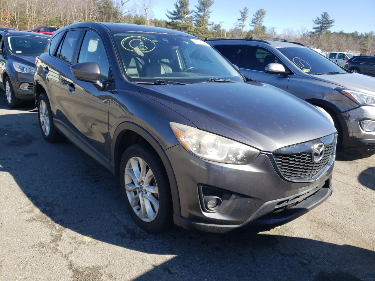 MAZDA CX-5 GT 2014 with VIN JM3KE4DY7E0421889 - Photo from auction