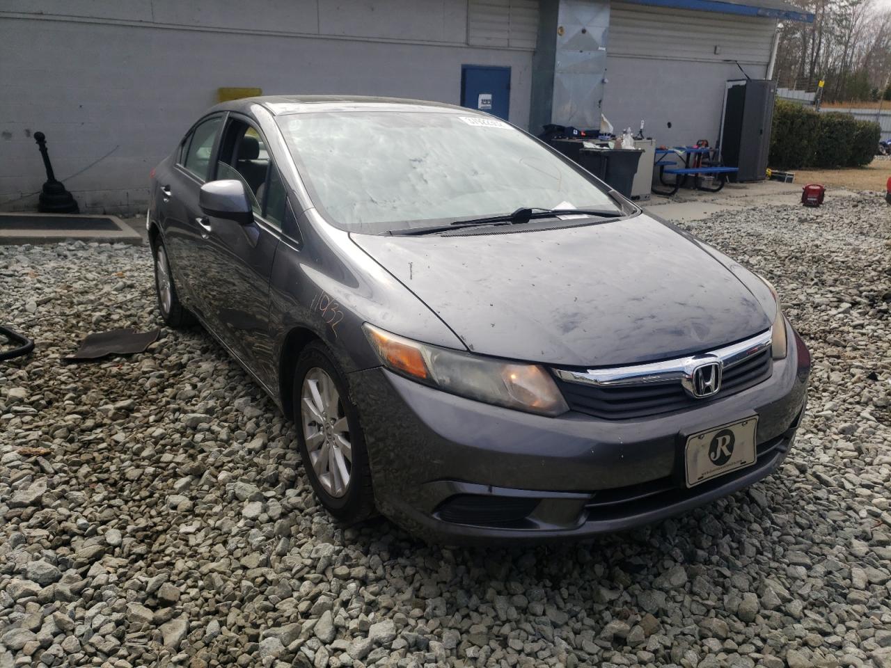 HONDA CIVIC EXL 2012 with VIN 19XFB2F94CE026182 - Photo from auction