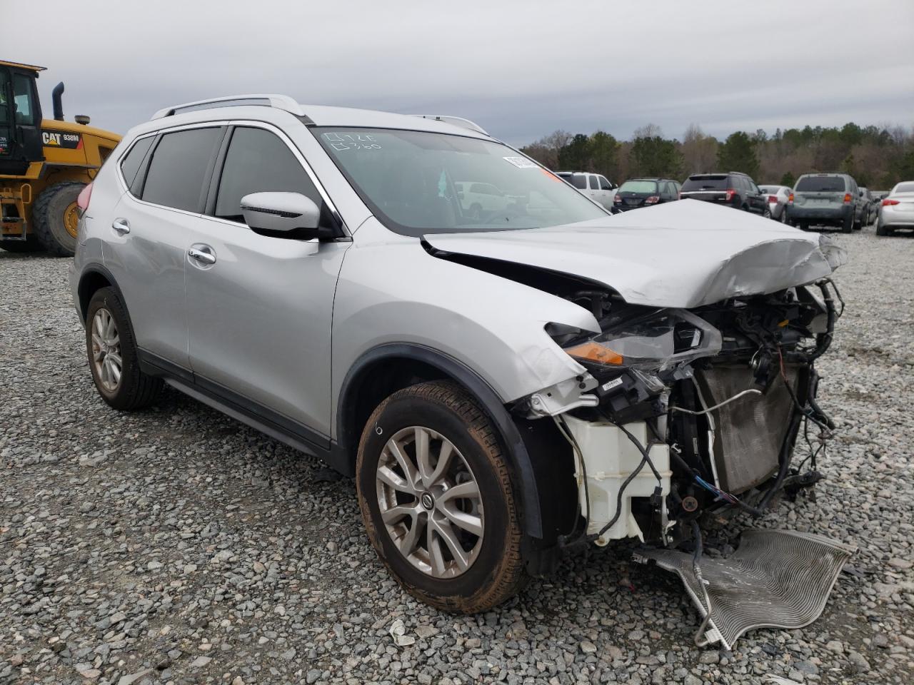 NISSAN ROGUE S 2018 with VIN KNMAT2MT0JP574411 - Photo from auction