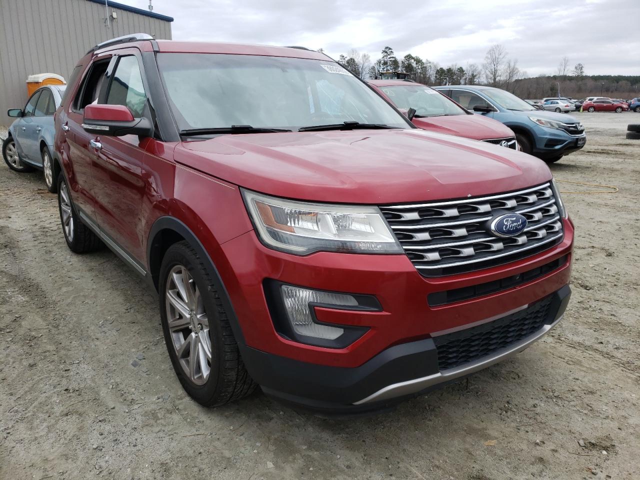 FORD EXPLORER L 2016 with VIN 1FM5K7F86GGB98358 - Photo from auction
