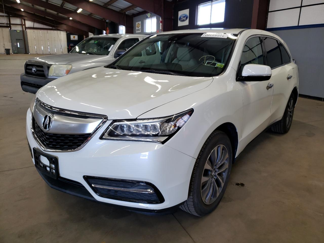 Photo 2 from auction – 2016 ACURA MDX TECHNO with VIN 5FRYD4H65GB049051