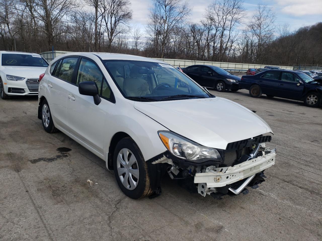 SUBARU IMPREZA 2013 with VIN JF1GPAA64D2871308 - Photo from auction