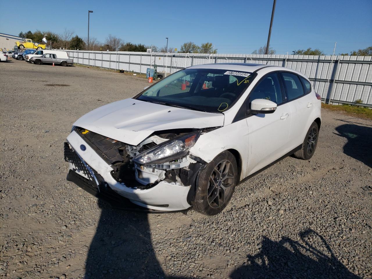 Photo 2 from auction – 2018 FORD FOCUS SEL with VIN 1FADP3M2XJL225591