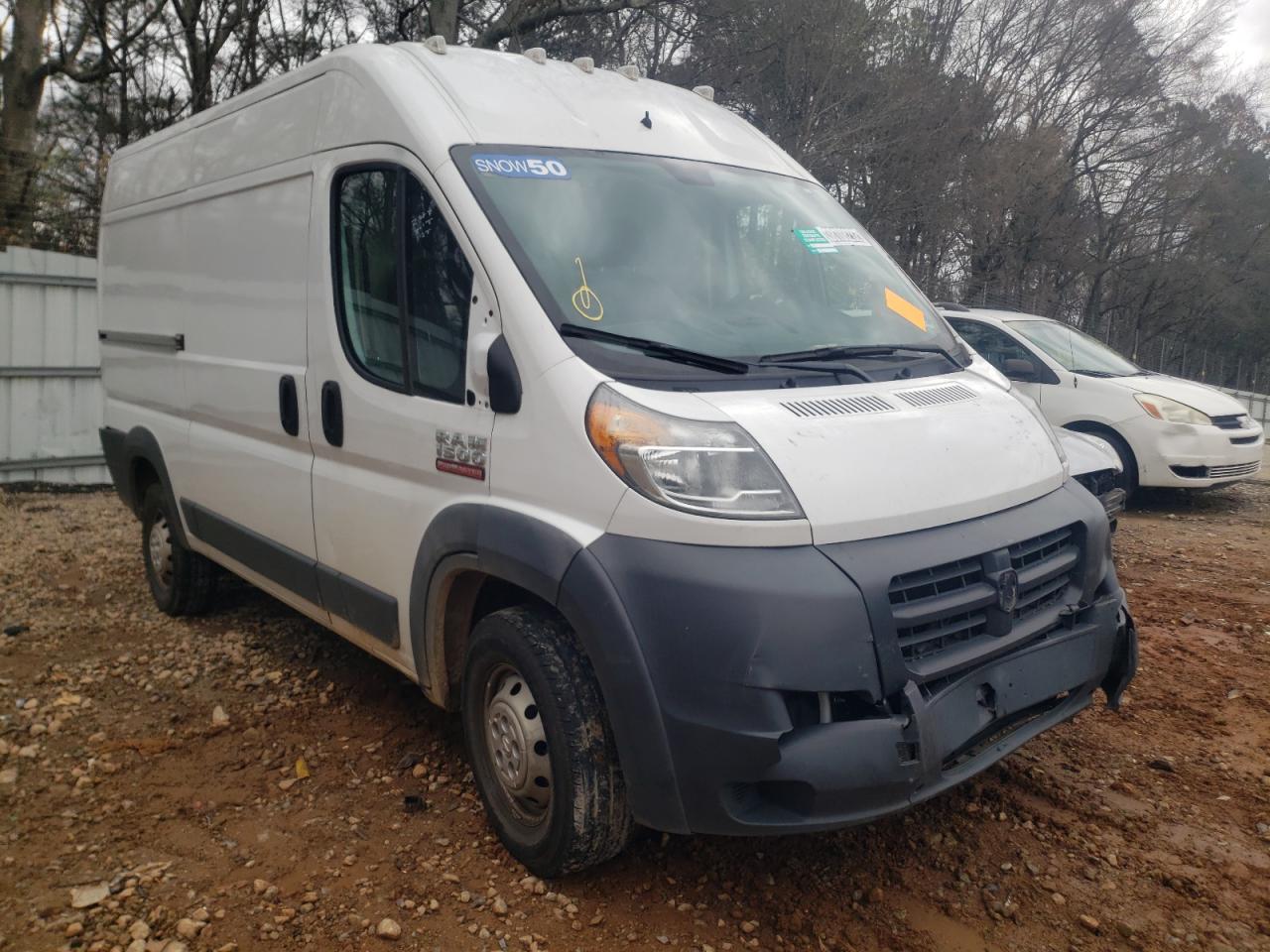 RAM PROMASTER 2018 with VIN 3C6TRVBG2JE140710 - Photo from auction
