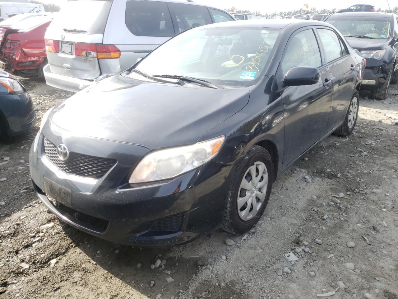 Photo 2 from auction – 2009 TOYOTA COROLLA BA with VIN JTDBL40E19J024317