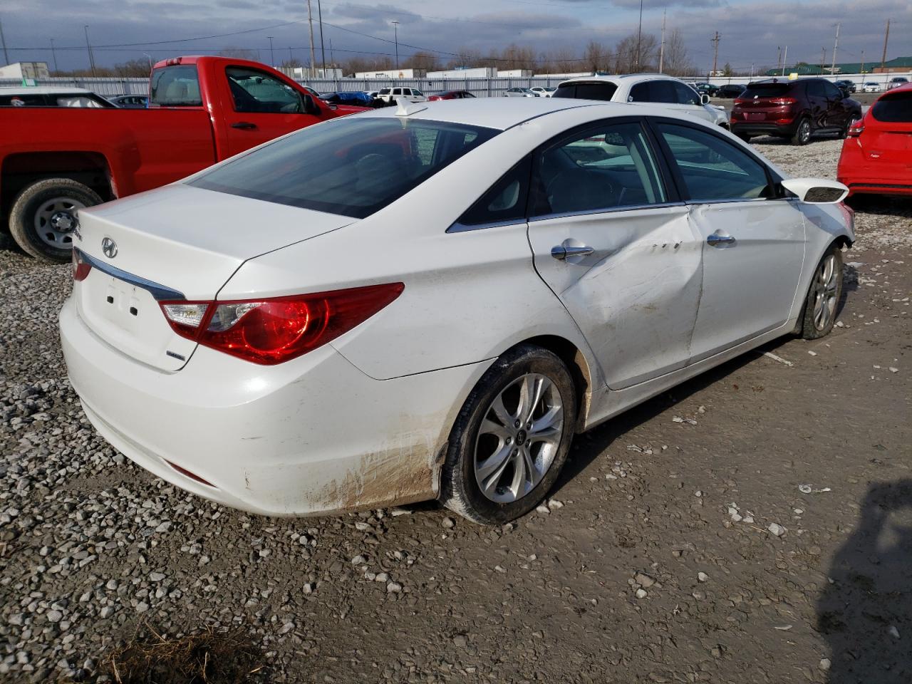 صورة رقم 4 من المزاد - 2011 HYUNDAI SONATA SE مع VIN 5NPEC4AC8BH162932