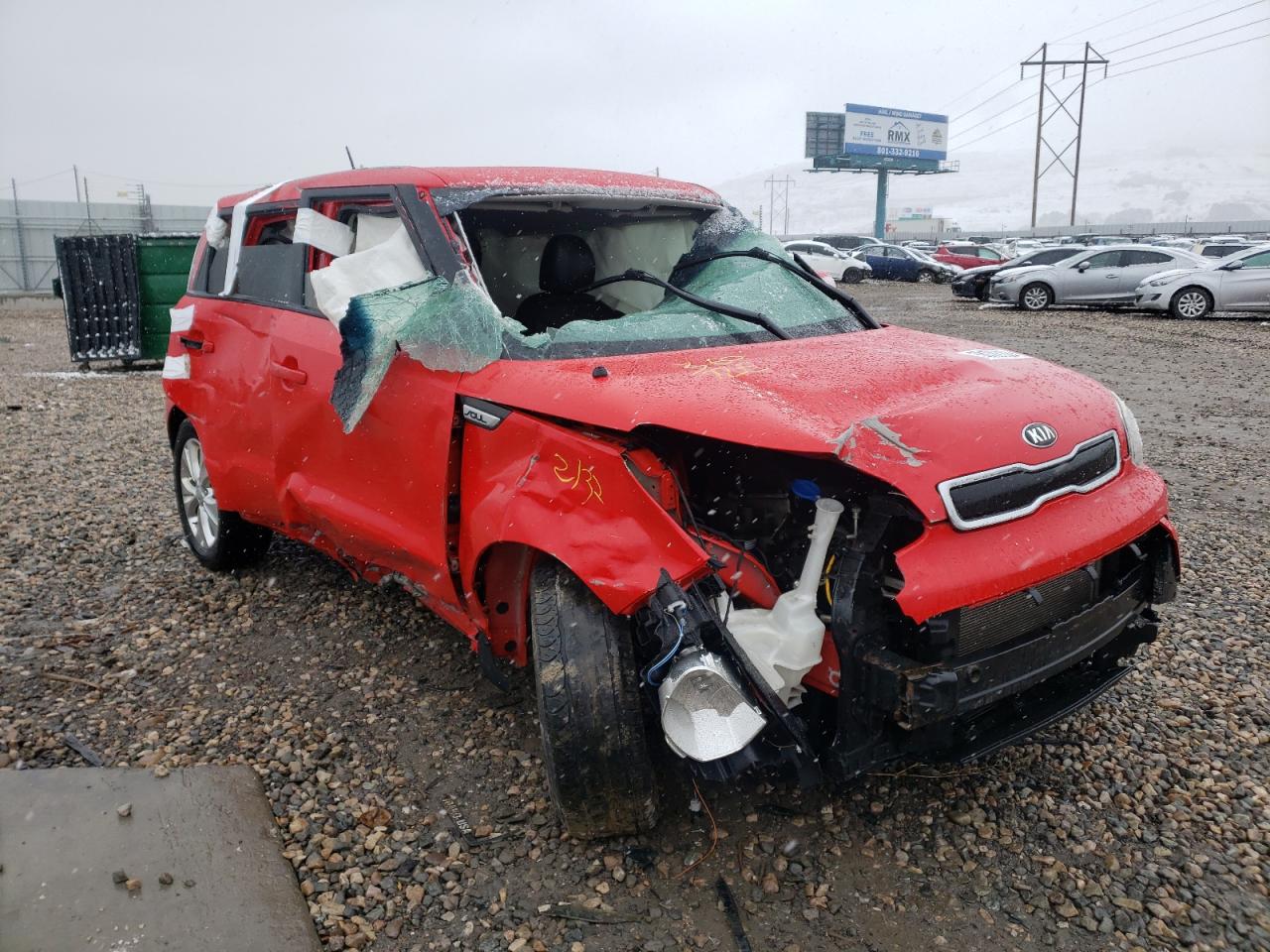KIA SOUL + 2016 with VIN KNDJP3A54G7818425 - Photo from auction