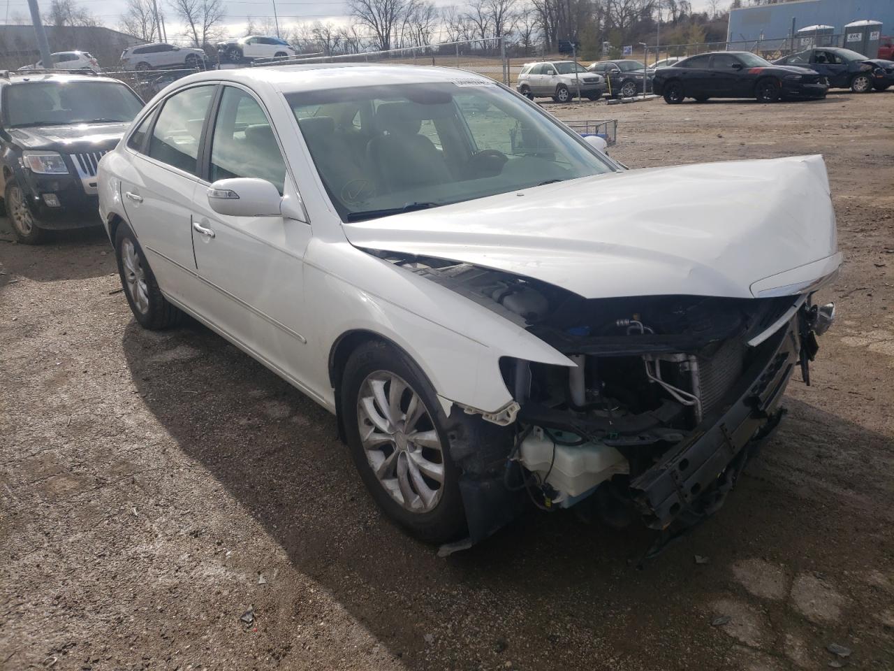 HYUNDAI AZERA SE 2008 with VIN KMHFC46F78A283454 - Photo from auction