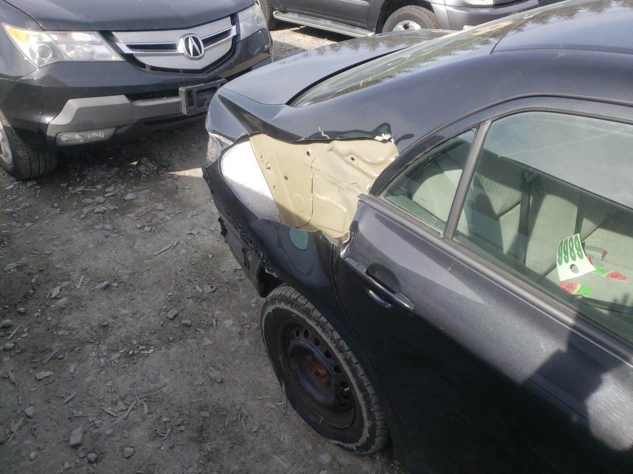 Photo 9 from auction – 2009 TOYOTA COROLLA BA with VIN JTDBL40E19J024317
