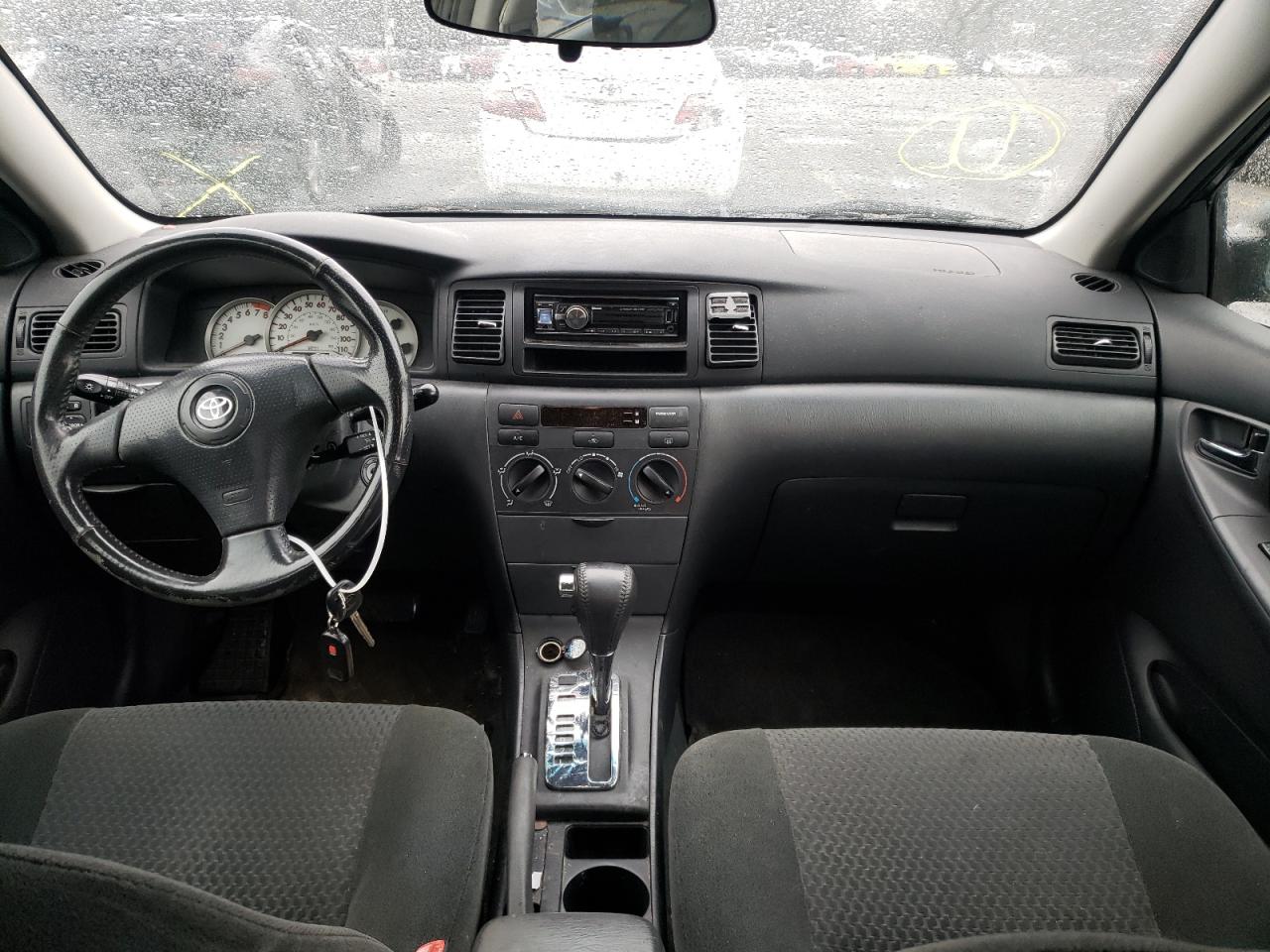 Photo 9 from auction – 2005 TOYOTA COROLLA CE with VIN 2T1BR32E75C421154