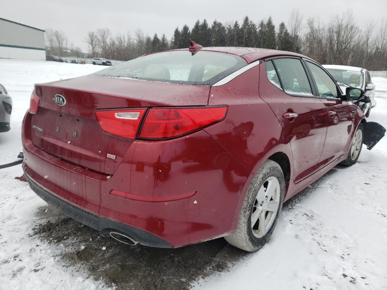 Photo 4 from auction – 2015 KIA OPTIMA LX with VIN 5XXGM4A70FG505906