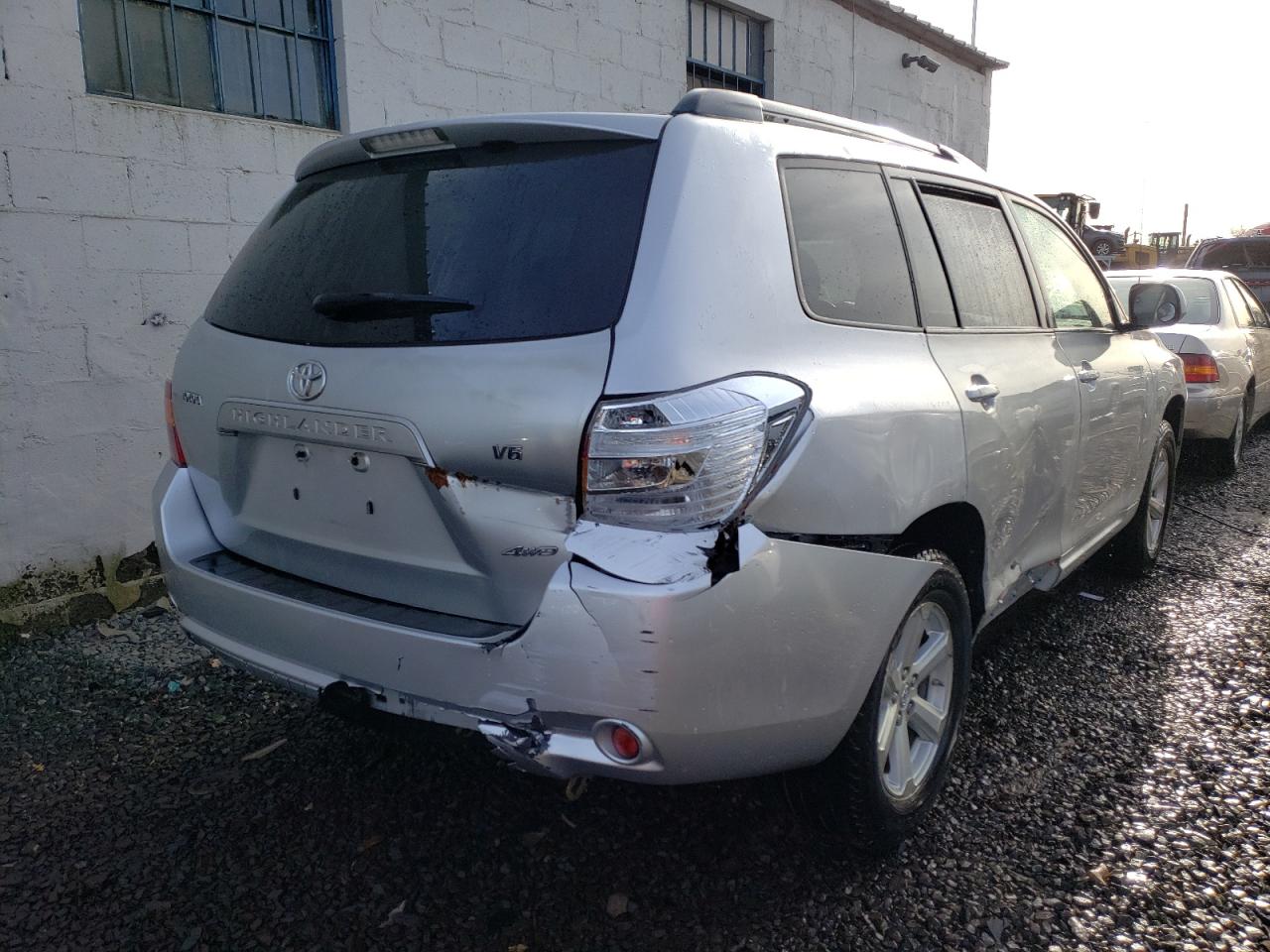 Photo 4 from auction – 2008 TOYOTA HIGHLANDER with VIN JTEES41A882076561
