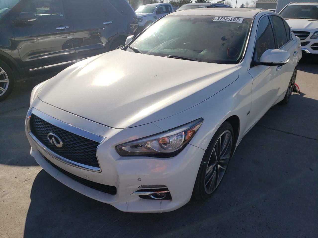 Photo 2 from auction – 2017 INFINITI Q50 PREMIU with VIN JN1EV7AP0HM734883