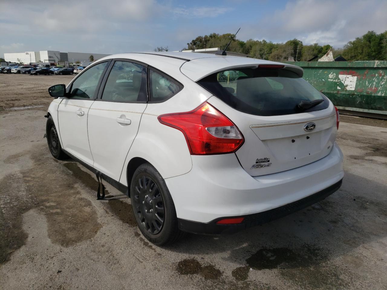 Photo 3 from auction – 2012 FORD FOCUS SE with VIN 1FAHP3K21CL323190