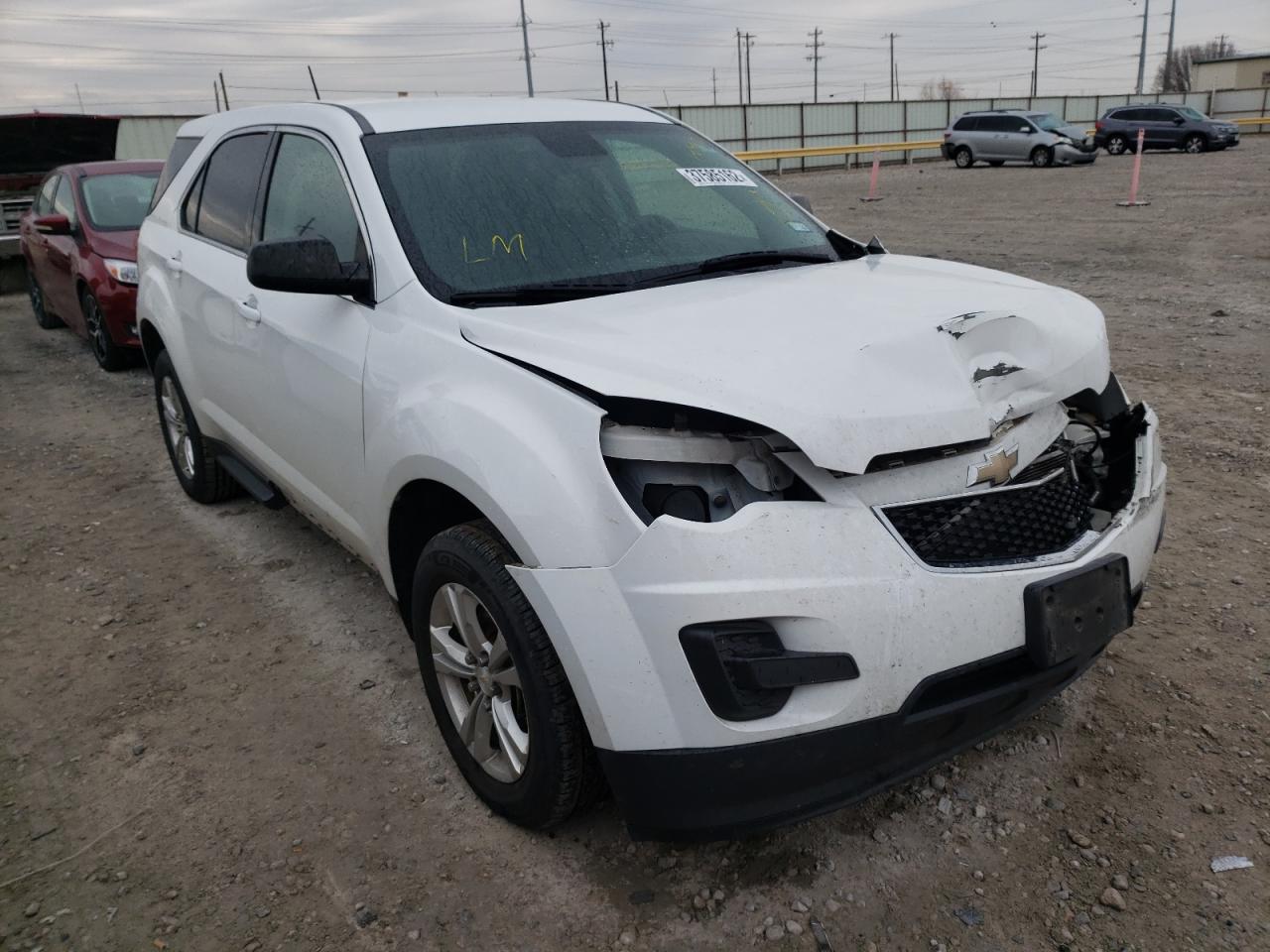 CHEVROLET EQUINOX LS 2015 with VIN 2GNALAEK4F1149477 - Photo from auction