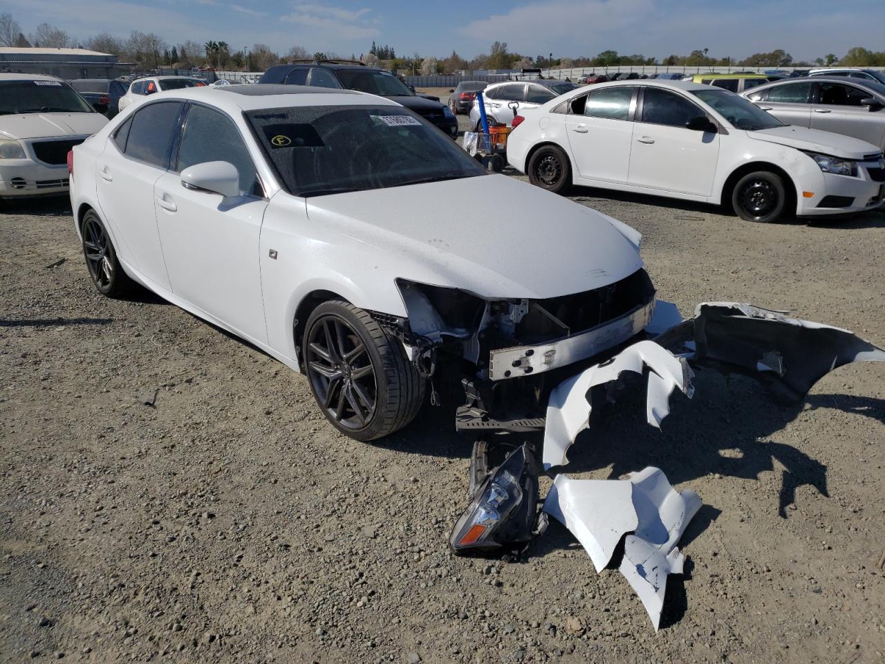 LEXUS IS 250 2015 with VIN JTHBF1D28F5077539 - Photo from auction
