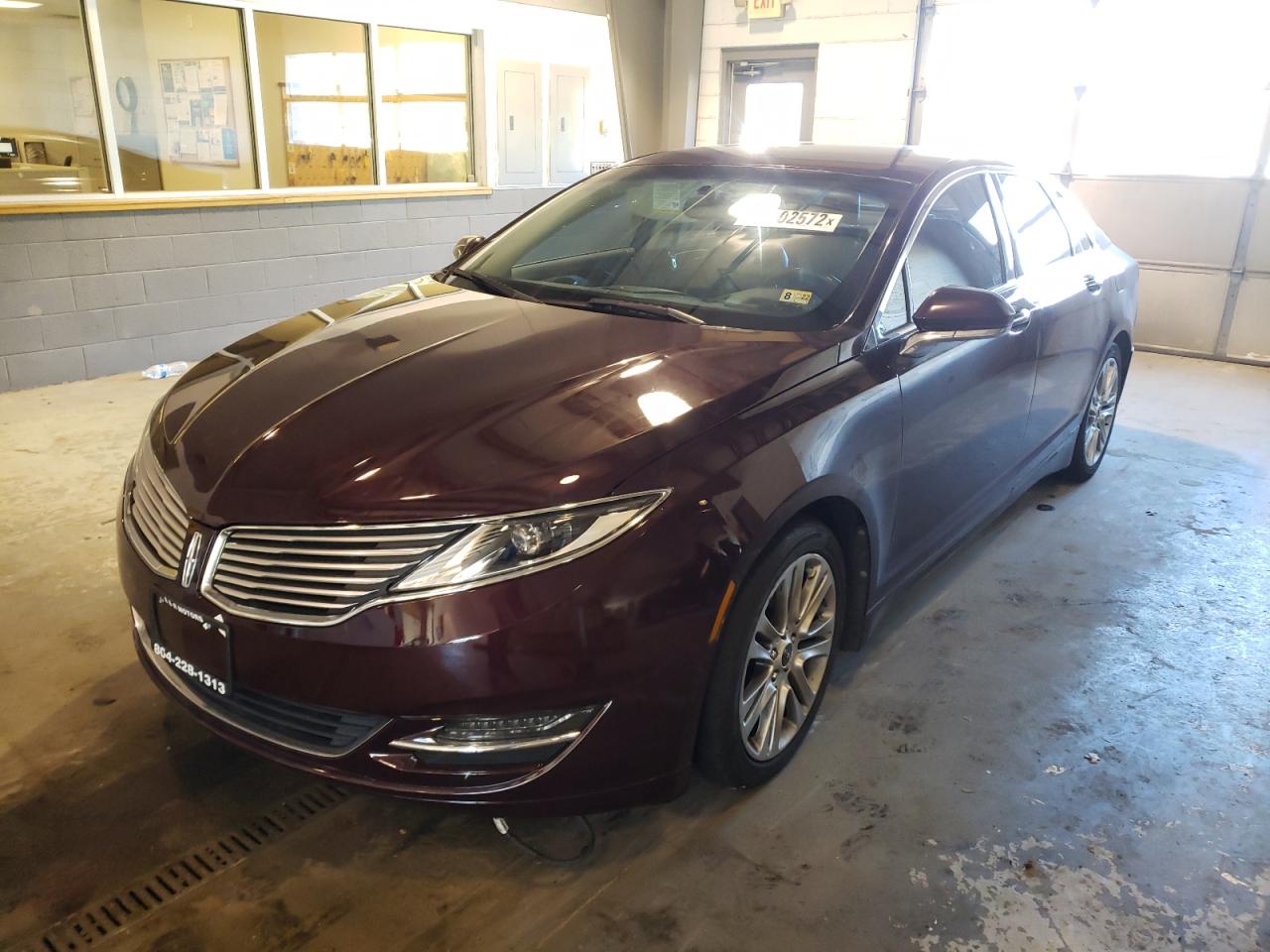 Photo 2 from auction – 2013 LINCOLN MKZ with VIN 3LN6L2G98DR812519