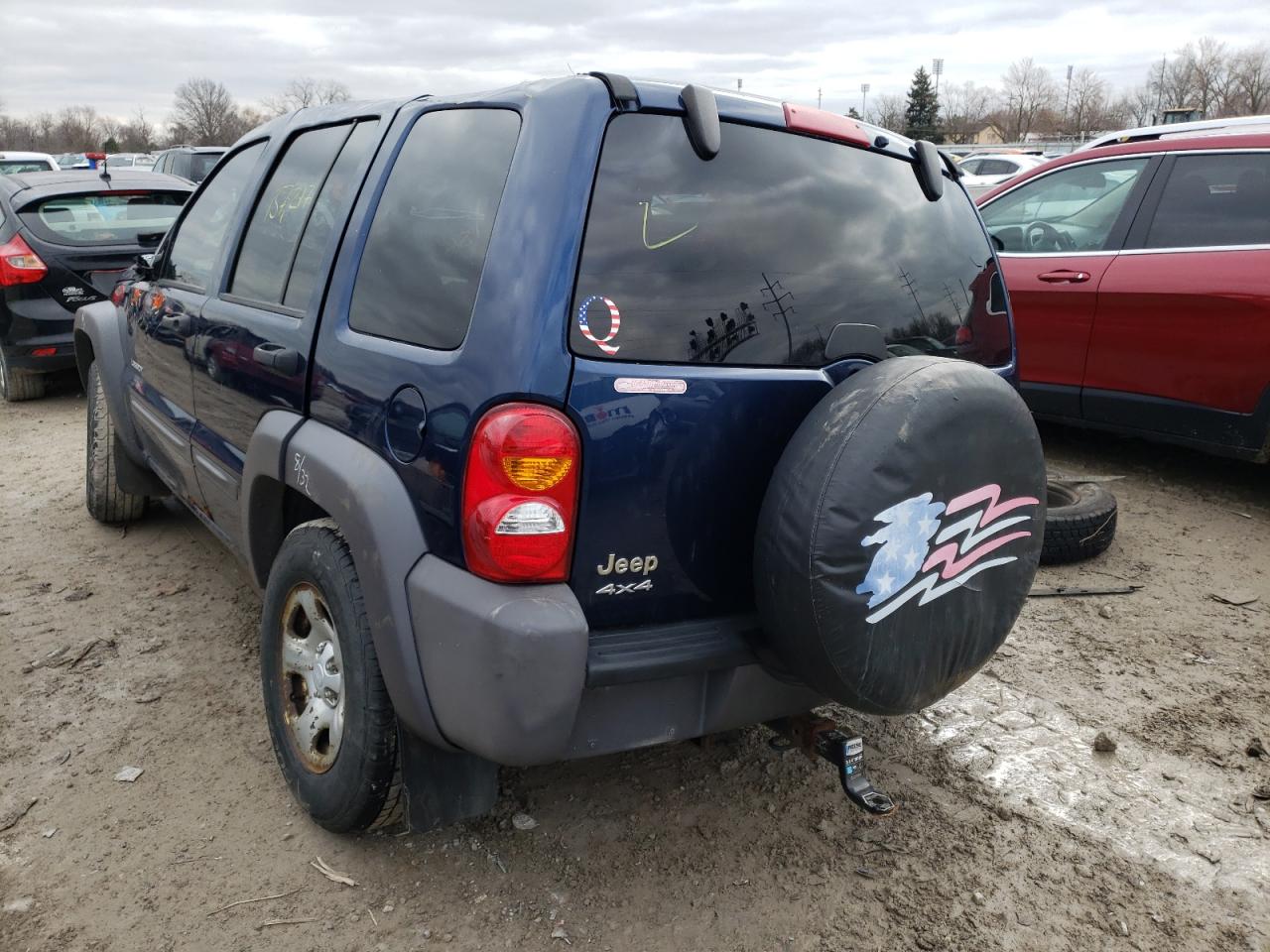 Photo 3 from auction – 2004 JEEP LIBERTY SP with VIN 1J4GL48K84W326645
