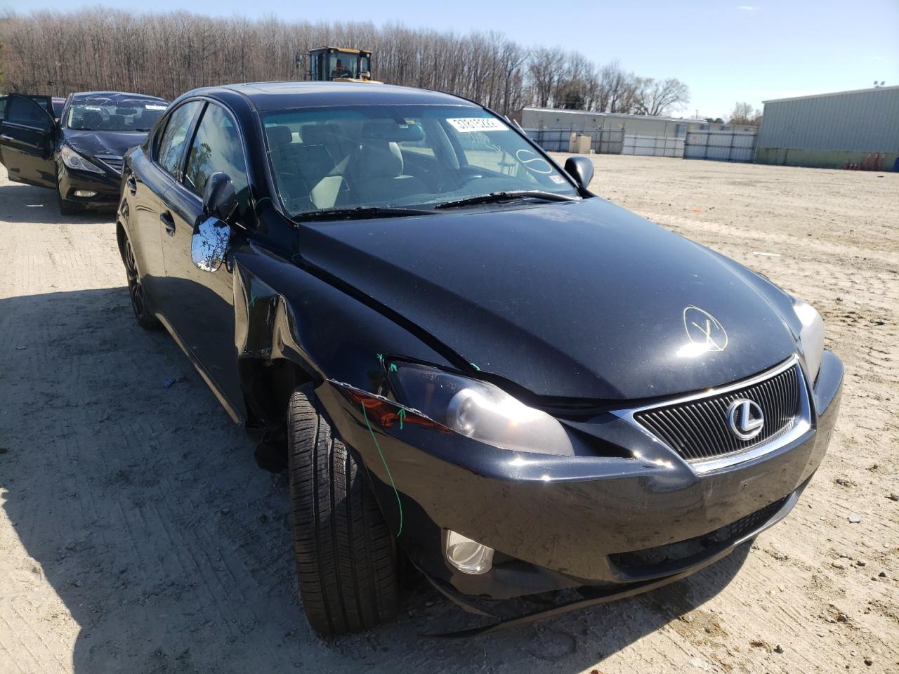 LEXUS IS 250 2007 with VIN JTHCK262X75014222 - Photo from auction