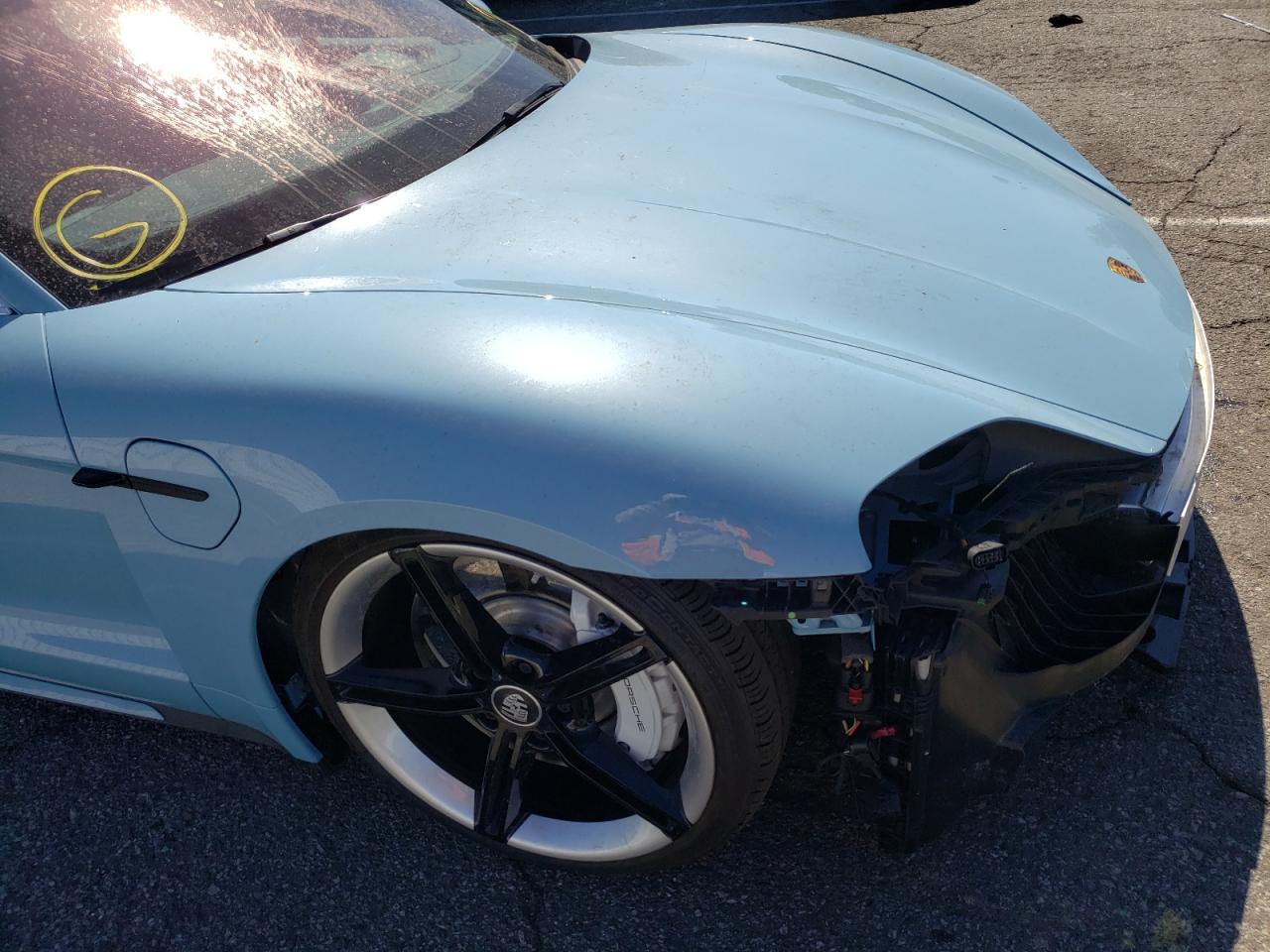 Photo 9 from auction – 2021 PORSCHE TAYCAN TUR with VIN WP0AC2Y16MSA63511