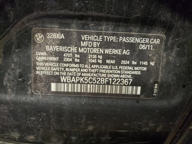 Photo 10 from auction – 2011 BMW 328 XI SUL with VIN WBAPK5C52BF122367