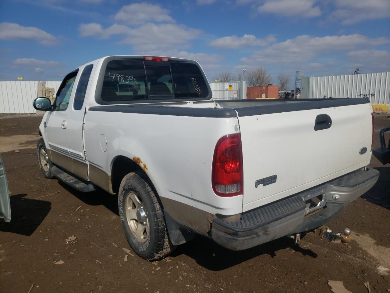 Photo 3 from auction – 1999 FORD F150 with VIN 1FTRX17L3XNB43482