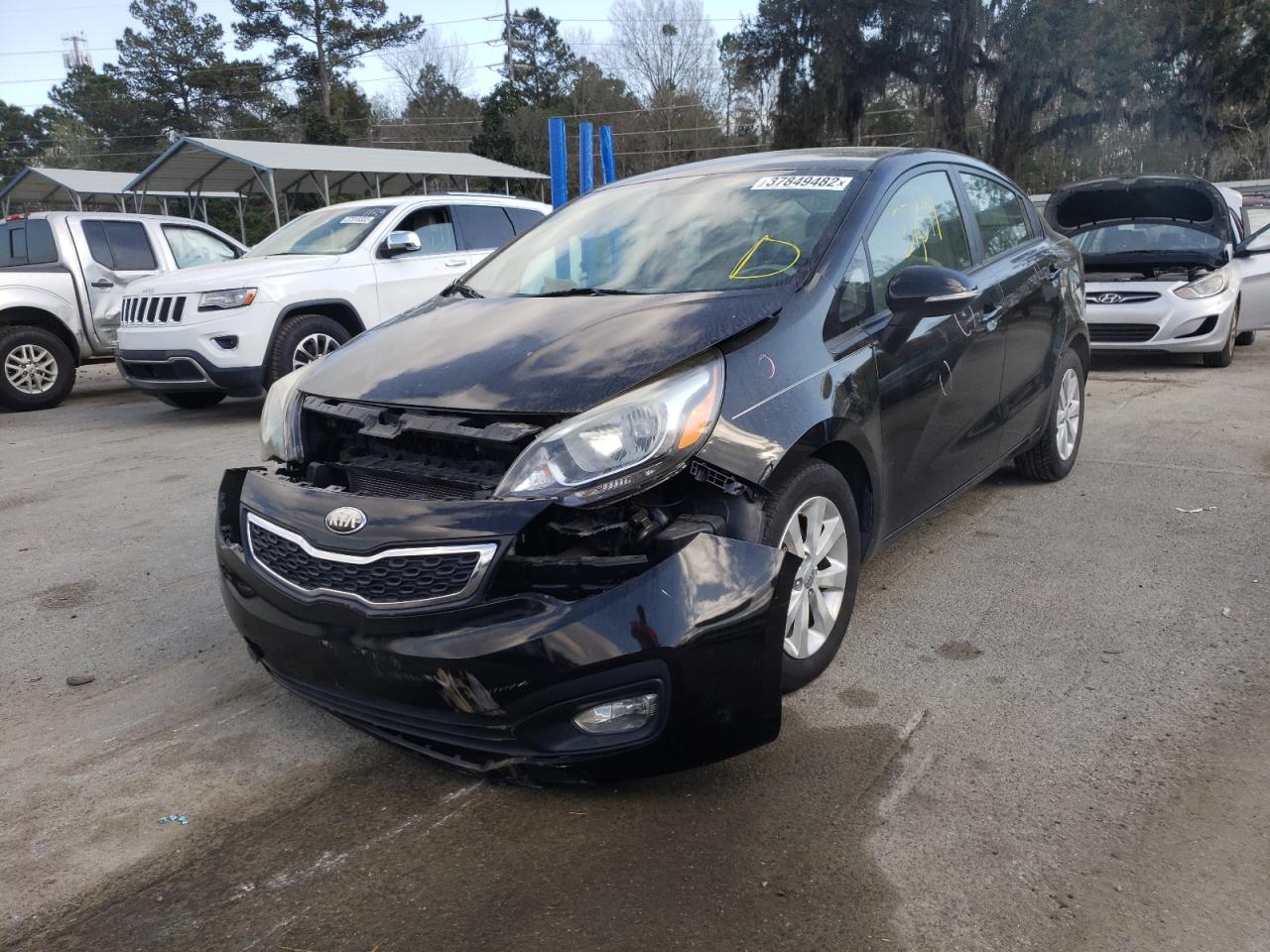 Photo 2 from auction – 2013 KIA RIO EX with VIN KNADN4A30D6231693