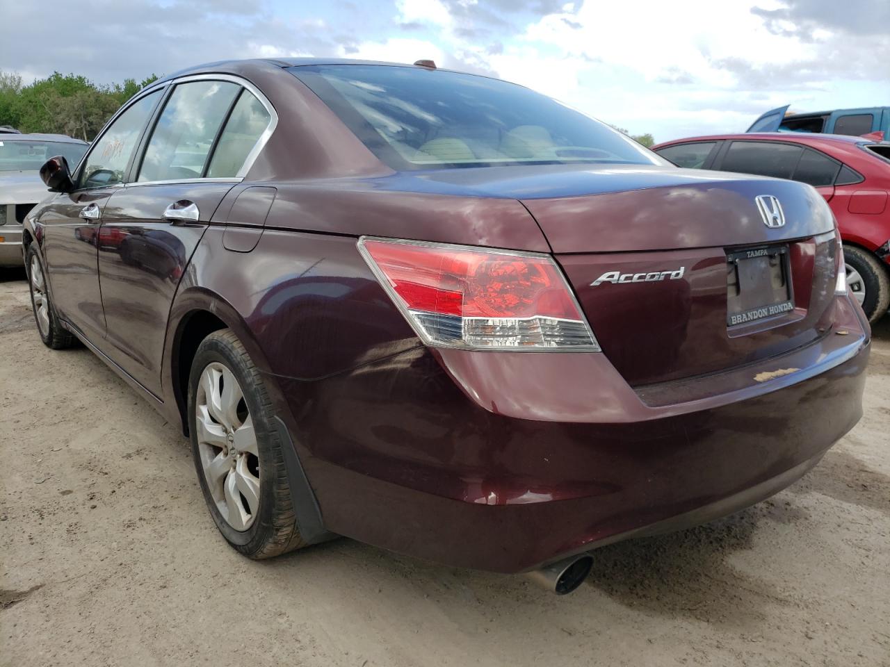 Photo 3 from auction – 2010 HONDA ACCORD EXL with VIN 5KBCP3F82AB017541
