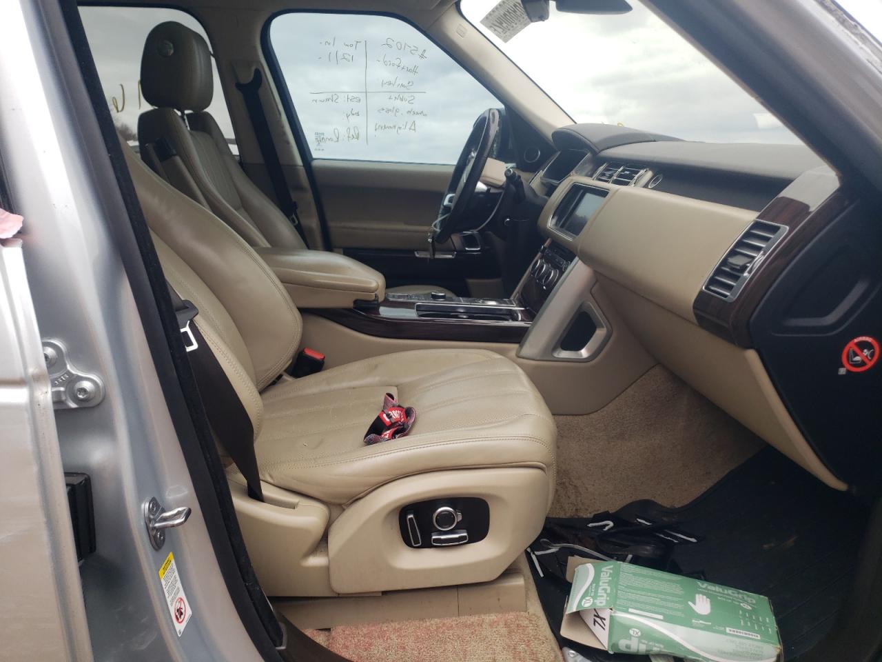 Photo 5 from auction – 2016 LAND ROVER RANGE ROVE with VIN SALGS2PF0GA319913