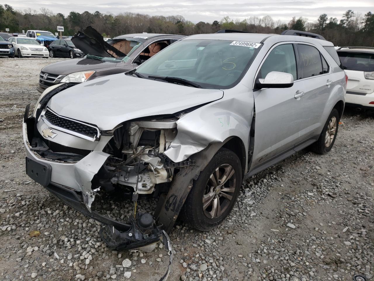 Photo 2 from auction – 2011 CHEVROLET EQUINOX LT with VIN 2CNALPEC8B6468443