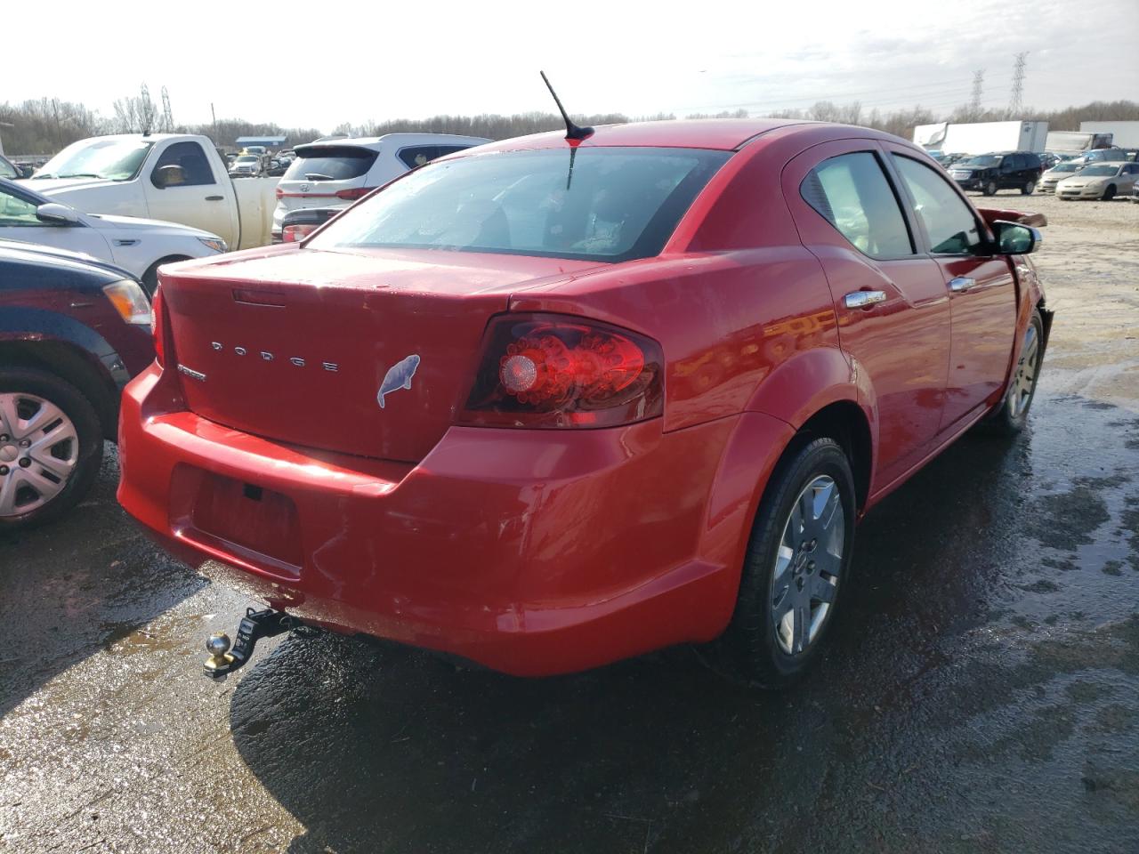 Photo 4 from auction – 2013 DODGE AVENGER SE with VIN 1C3CDZAB3DN616858