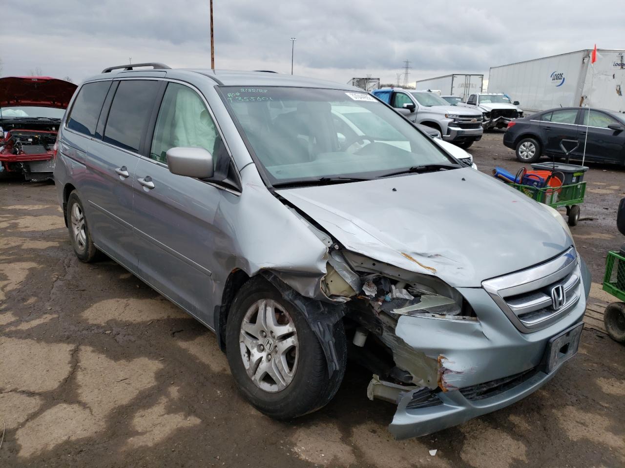 Photo 1 from auction – 2007 HONDA ODYSSEY EX with VIN 5FNRL38437B054816