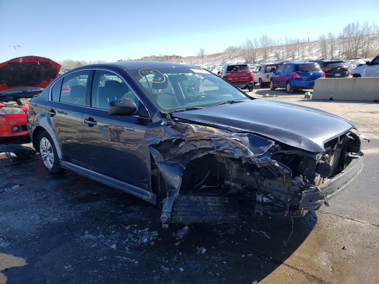 SUBARU LEGACY 2.5 2013 with VIN 4S3BMBA65D3038467 - Photo from auction