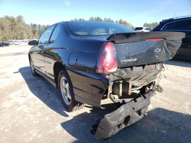 Photo 3 from auction – 2002 CHEVROLET MONTE CARL with VIN 2G1WW12E429263066