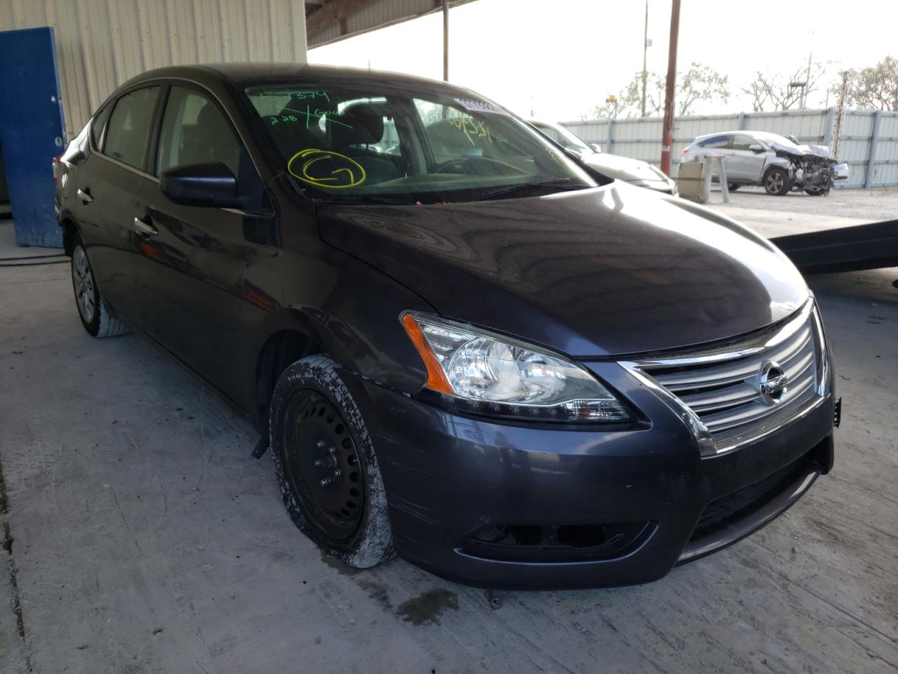 Photo 1 from auction – 2015 NISSAN SENTRA S with VIN 3N1AB7APXFL691670