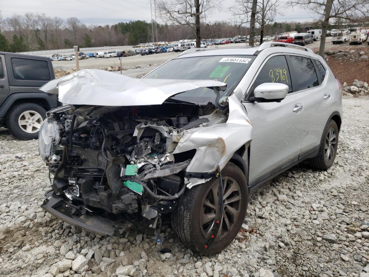 Photo 2 from auction – 2015 NISSAN ROGUE S with VIN 5N1AT2MT6FC803345