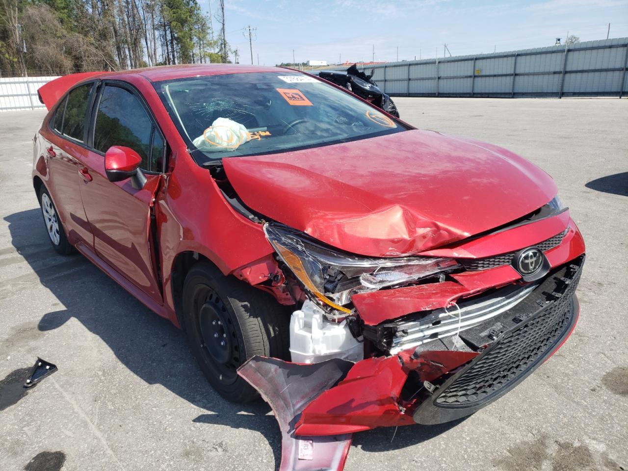 Photo 1 from auction – 2020 TOYOTA COROLLA LE with VIN 5YFEPRAE0LP044879