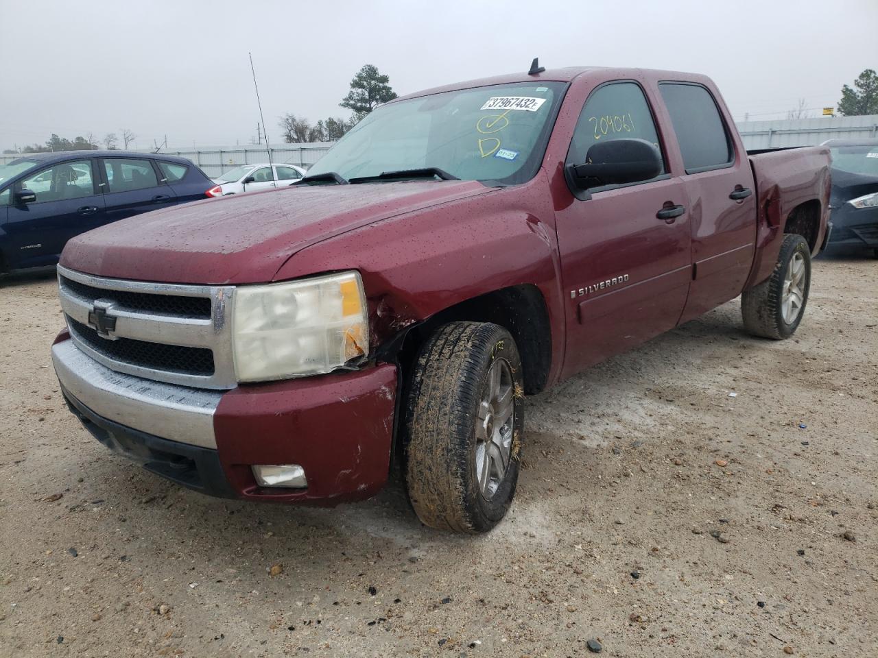 Photo 2 from auction – 2008 CHEVROLET SILVERADO with VIN 3GCEC13J98G311070