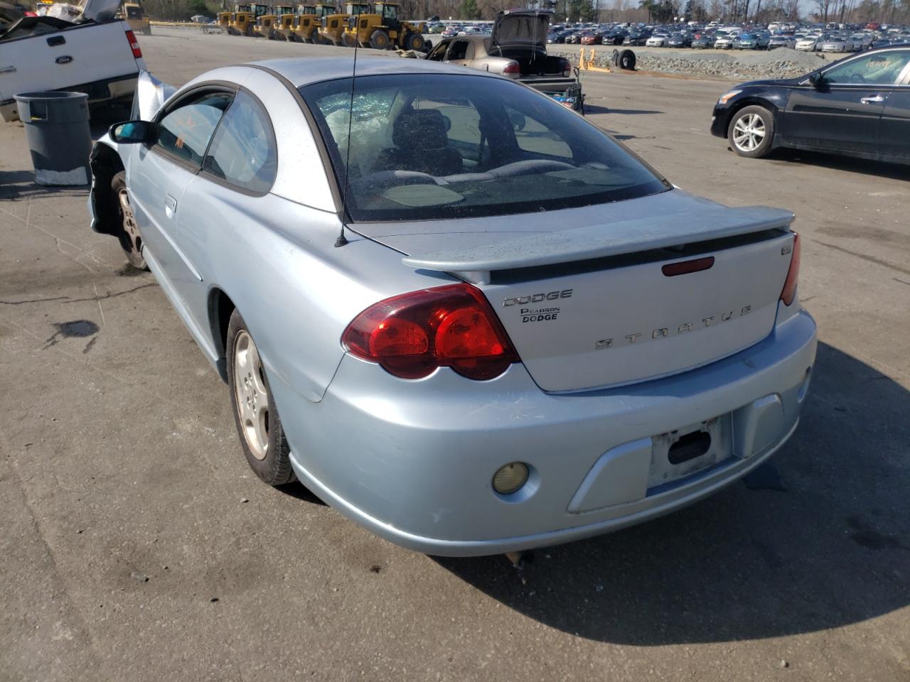 Photo 3 from auction – 2004 DODGE STRATUS SX with VIN 4B3AG42G04E140883