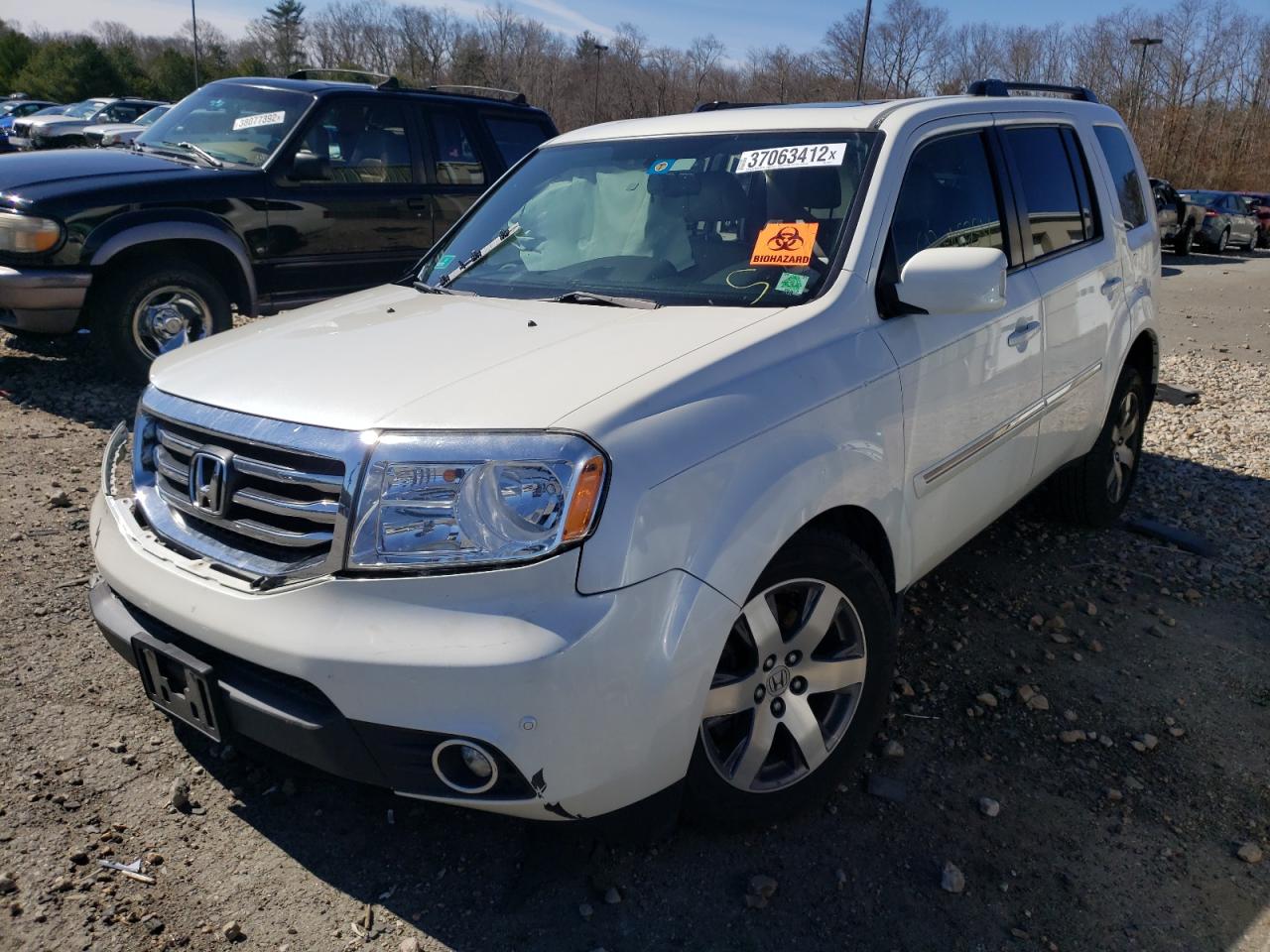 Photo 2 from auction – 2013 HONDA PILOT TOUR with VIN 5FNYF4H95DB031571