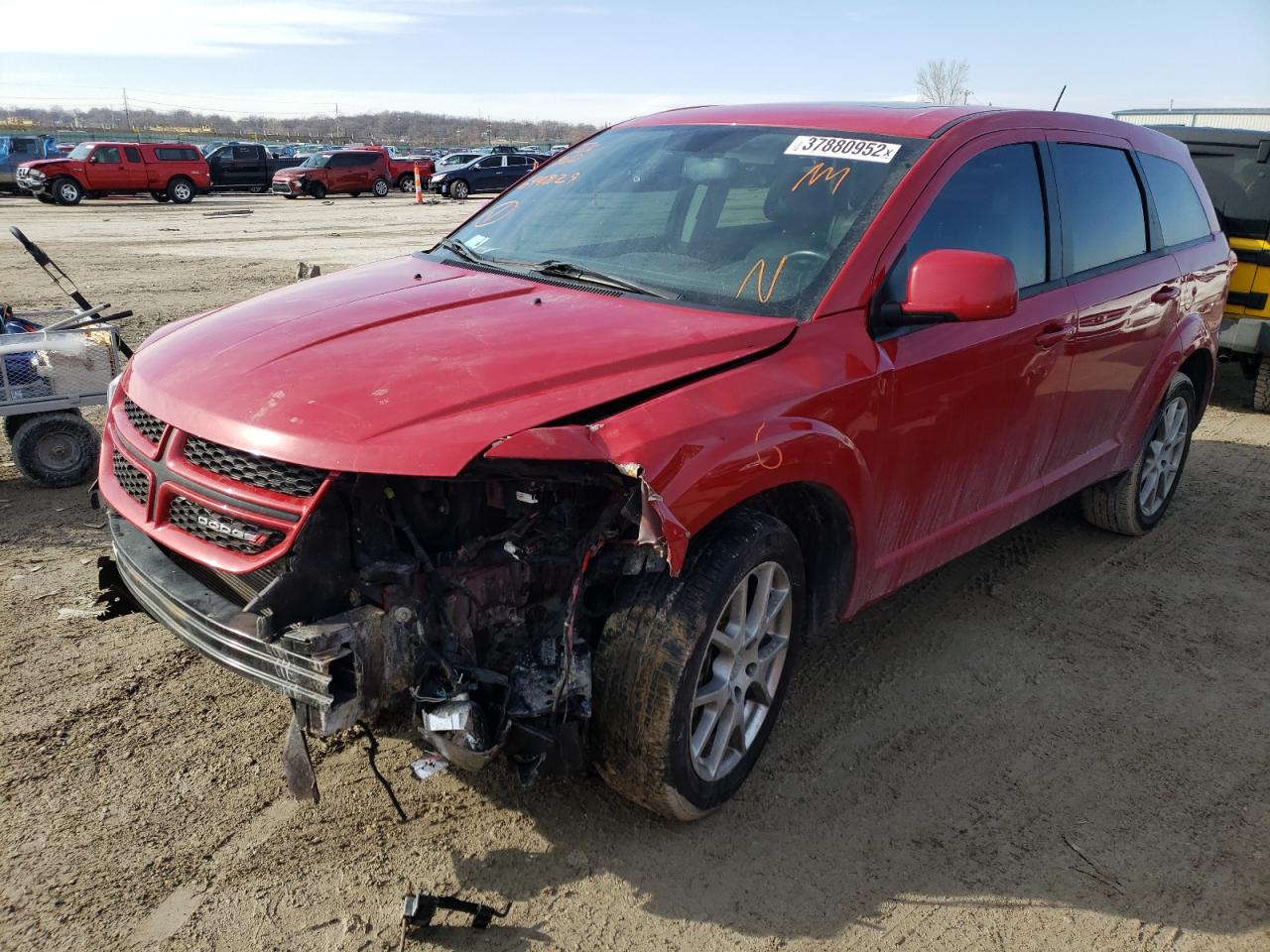 Photo 2 from auction – 2013 DODGE JOURNEY R/ with VIN 3C4PDDEG7DT644829