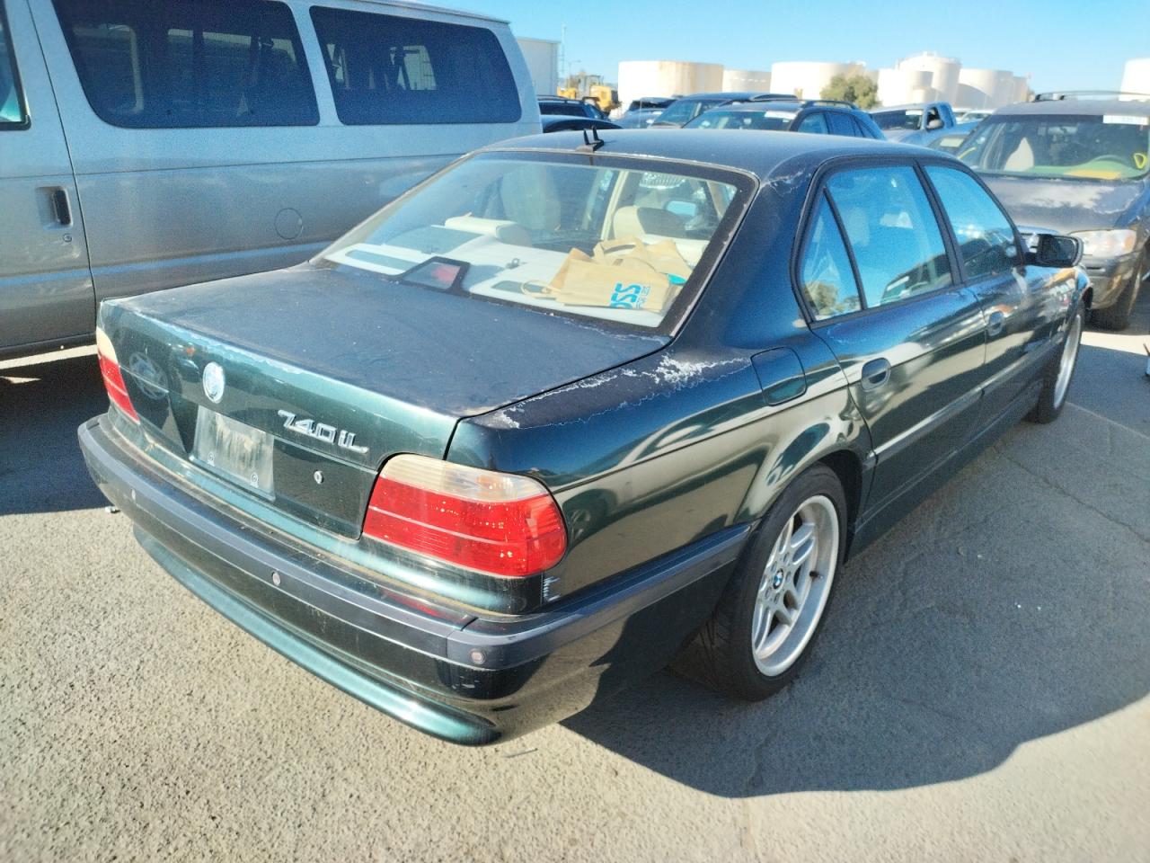 Photo 4 from auction – 2001 BMW 740 IL with VIN WBAGH83471DP30676